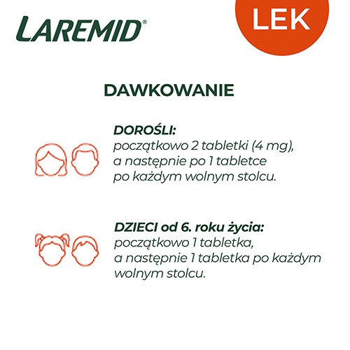 Zdjęcie produktu - 2 LAREMID 2 mg - 20 tabletek