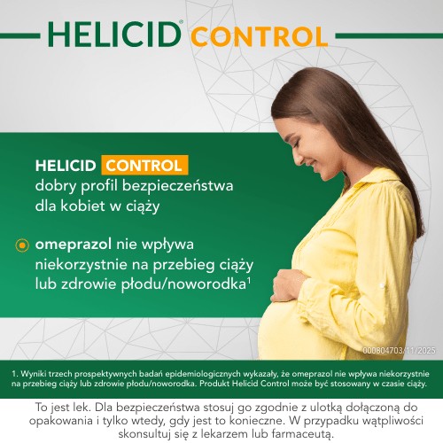 Miniaturka artykułu - #1 Helicid 10 mg - 14 kapsułek - Lek na zgagę