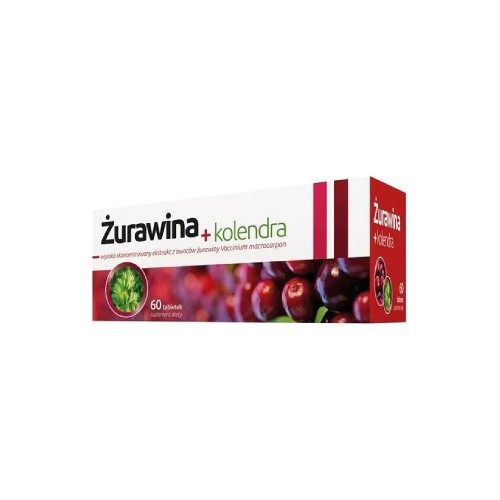 Miniaturka artykułu - #0 Żurawina + kolendra - 60 tabletek