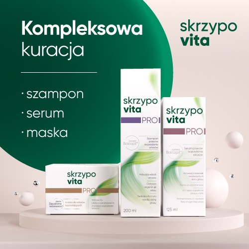 Zdjęcie produktu - 3 SKRZYPOVITA PRO Serum przeciw wypadaniu włos&oacute;w - 125 ml 