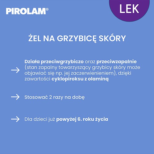 Miniaturka artykułu - #1 Pirolam 10 mg/g Żel- 20g