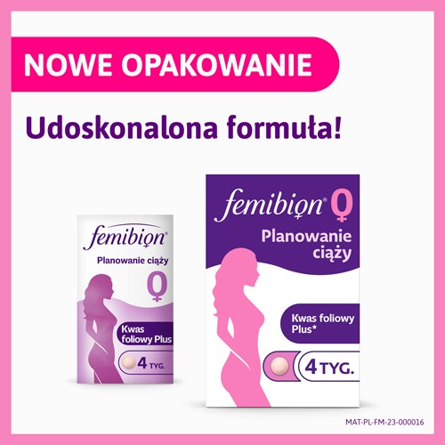 Miniaturka artykułu - #0 Femibion 0 Planowanie ciąży - 28 tabletek 