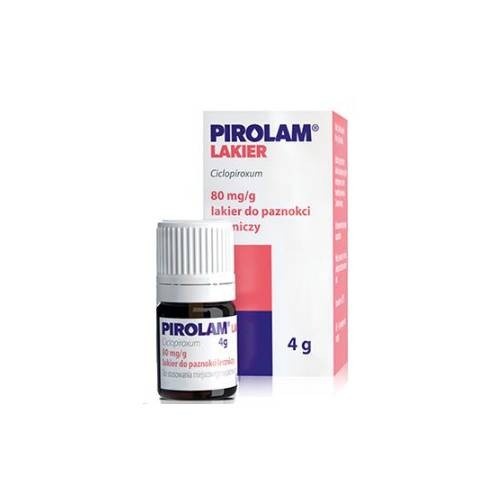 Zdjęcie produktu - 4 Pirolam Leczniczy lakier do paznokci 80mg/g- 4g