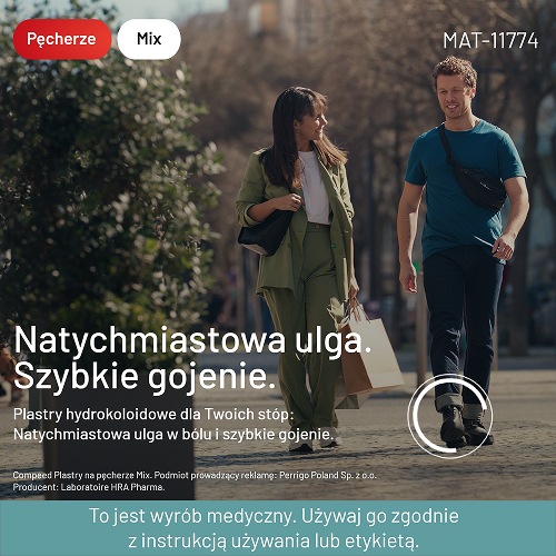 Miniaturka artykułu - #0 Compeed Plastry na pęcherze mix 5 szt.