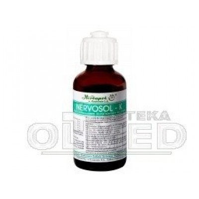 Miniaturka artykułu - #0 Herbapol Nervosol K płyn, 35ml 