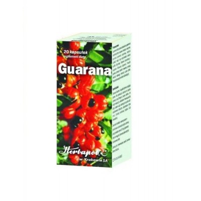 Miniaturka artykułu - #0 Herbapol Guarana - 20 kapsułek (31584)