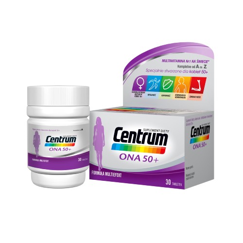 Zdjęcie produktu - 4 Centrum ONA 50+, 30tabletek