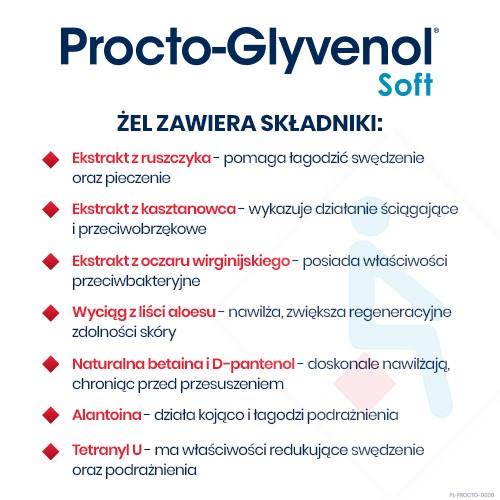 Zdjęcie produktu - 2 Procto-Glyvenol Soft Żel, 180ml