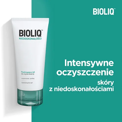 #0 – BIOLIQ NIEDOSKONAŁOŚCI Peelingujący żel do mycia twarzy, 125ml