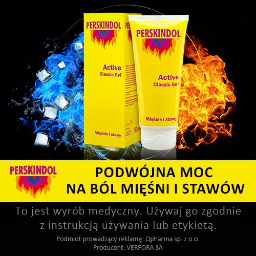 Miniaturka artykułu - #0 PERSKINDOL Active Classic Gel - 100ml (tuba)