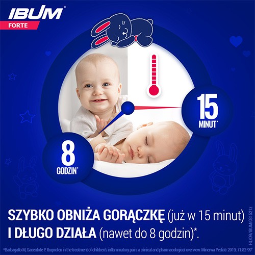 Zdjęcie produktu - 1 IBUM FORTE Zawiesina o smaku truskawkowym 200 mg/5 ml - 100 g 