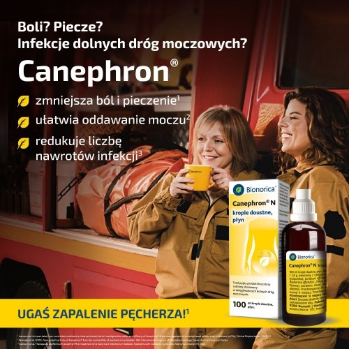 Miniaturka artykułu - #0 Canephron N krople doustne 1ml/ml - 100ml