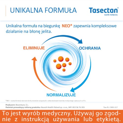 Zdjęcie produktu - 2 Tasectan Proszek dla dzieci 250mg, 20sasz.