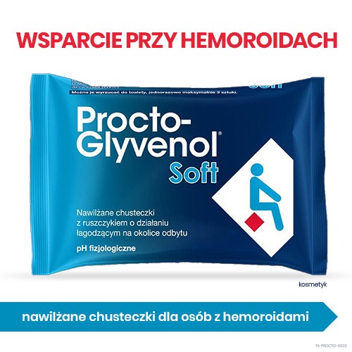 Miniaturka artykułu - #0 Procto-Glyvenol Soft Chusteczki nawilżane, 30 szt. - łagodzące na okolice odbytu