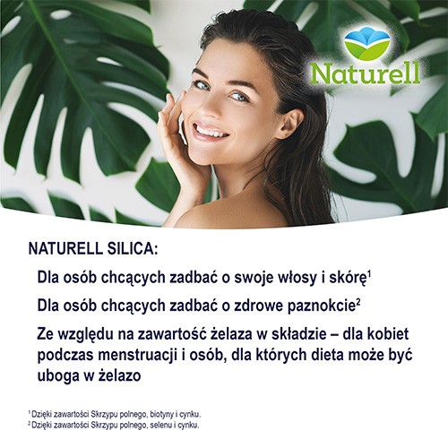 Zdjęcie produktu - 4 NATURELL Silica - 100tabl.