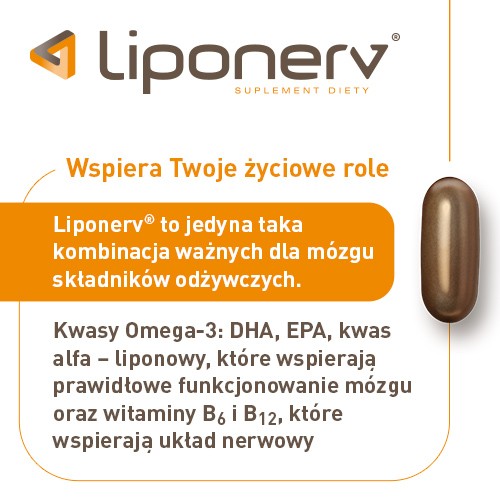 Zdjęcie produktu - 4 Liponerv, 30kaps.