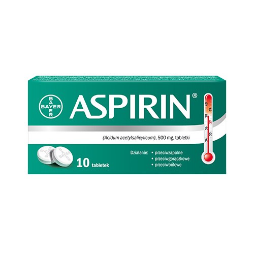 Zdjęcie produktu - 7 Aspirin 500 mg- 10 tabl.
