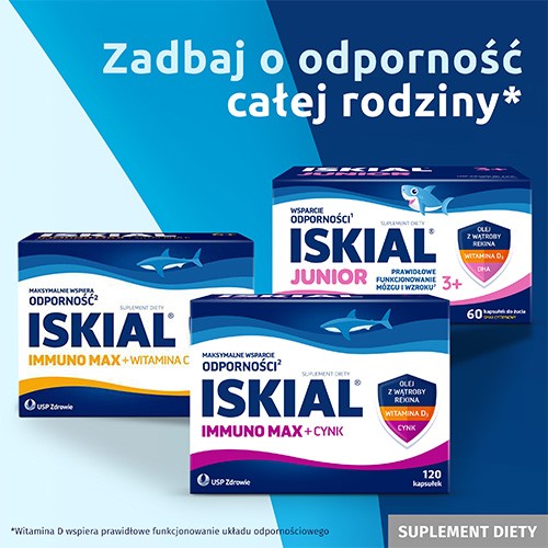 Zdjęcie produktu - 4 Iskial Max- 120 kaps.