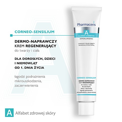 Miniaturka artykułu - #0 PHARMACERIS A CORNEO-SENSILIUM Naprawczy krem łagodzący, 75ml