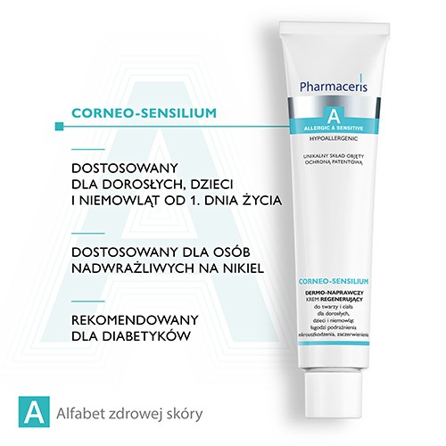 Zdjęcie produktu - 4 PHARMACERIS A CORNEO-SENSILIUM Naprawczy krem łagodzący, 75ml