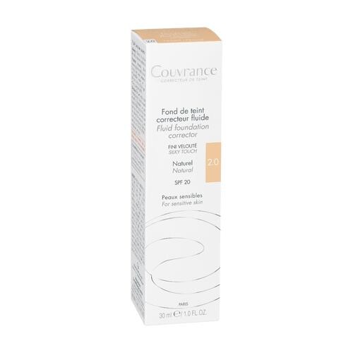 Miniaturka artykułu - #0 AVENE COUVRANCE Fluid korygujący SPF20 Naturalny, 30ml