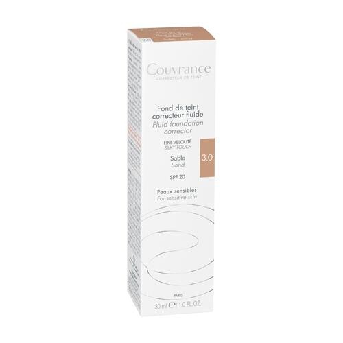 Miniaturka artykułu - #0 AVENE COUVRANCE Fluid korygujący SPF20 Piaskowy, 30ml