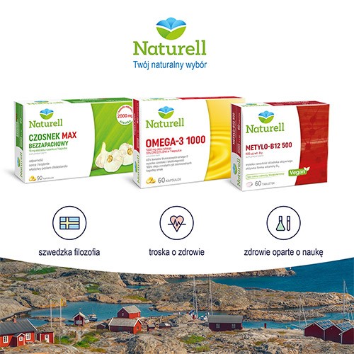 Zdjęcie produktu - 5 Naturell Metylo B-12, 60 tabl.