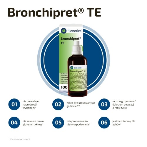 Zdjęcie produktu - 3 Bronchipret TE Syrop, 100ml