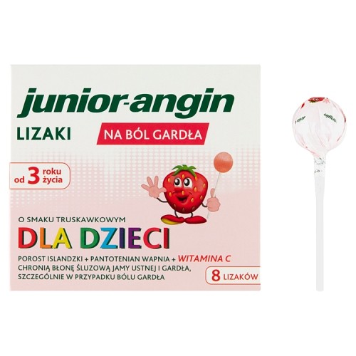 Miniaturka artykułu - #0 Junior-angin lizaki - 8szt.