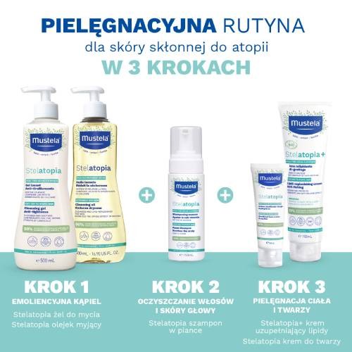 Miniaturka artykułu - #1 MUSTELA STELATOPIA Szampon w piance, 150ml