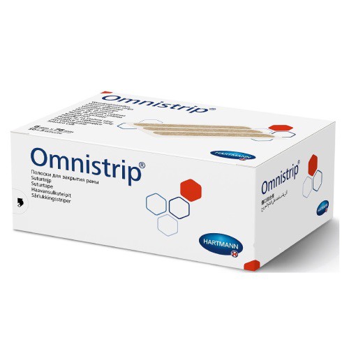 Miniaturka artykułu - #0 Hartmann Omnistrip 6 x 76mm paski do zamykania ran, 3paski