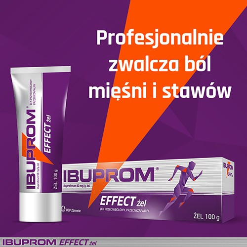 Miniaturka artykułu - #0 Ibuprom Effect Żel, 60g