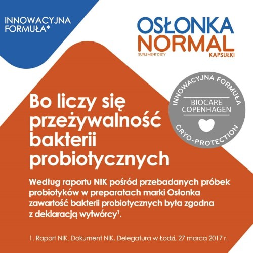 Miniaturka artykułu - #0 Osłonka Normal - probiotyk i prebiotyk, 10 kapsułek
