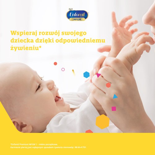 Miniaturka artykułu - #0 Enfamil Premium MFGM 1 Mleko początkowe od urodzenia, 400g