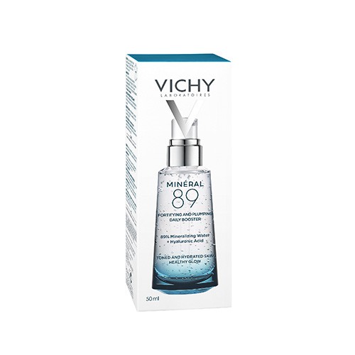 Zdjęcie produktu - 0 Vichy Min&eacute;ral 89 Booster wzmacniający-nawilżający z kwasem hialuronowym, 50 ml