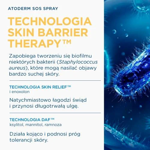 #2 – BIODERMA ATODERM SOS Spray, 200 ml