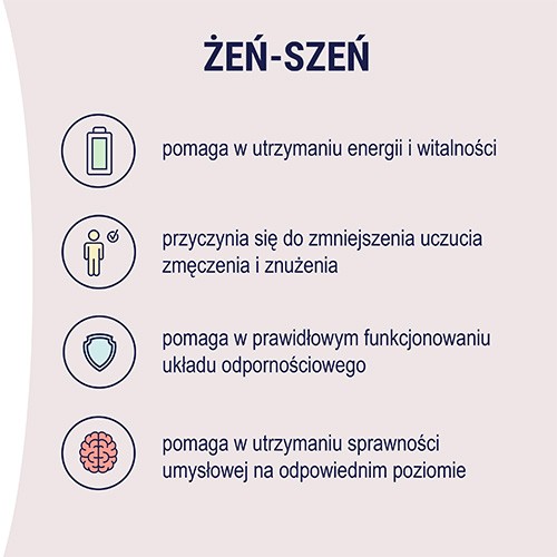 Miniaturka artykułu - #1 NATURELL Żeń-szeń Forte 60 tabl.