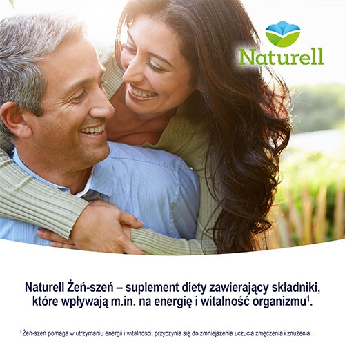 Zdjęcie produktu - 5 NATURELL Żeń-szeń Forte 60 tabl.
