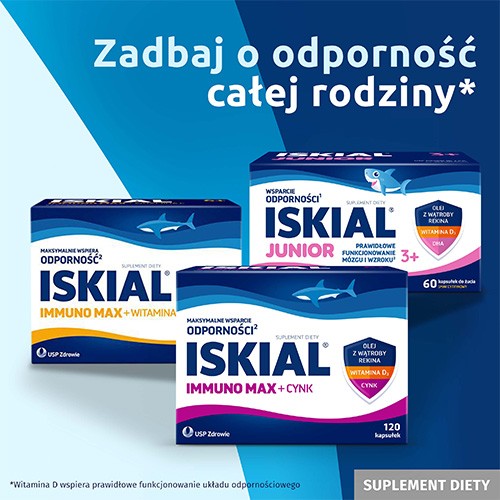 Zdjęcie produktu - 4 Iskial, 120 kaps.