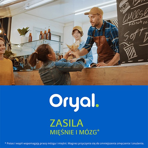 Miniaturka artykułu - #0 Oryal Zasila mięśnie i m&oacute;zg - 20 tabletek musujących
