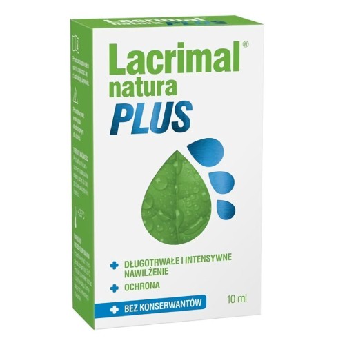 Zdjęcie produktu - 4 Lacrimal Natura Plus krople do oczu - 10ml