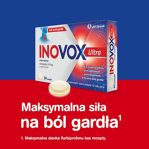 Zdjęcie produktu - 4 Inovox Ultra smak miętowy, 24 pastylki