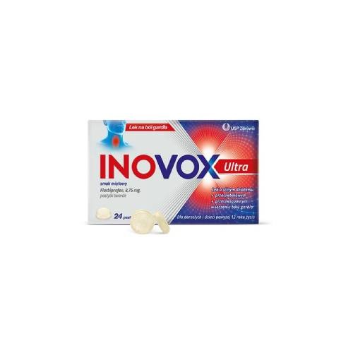 Zdjęcie produktu - 5 Inovox Ultra smak miętowy, 24 pastylki