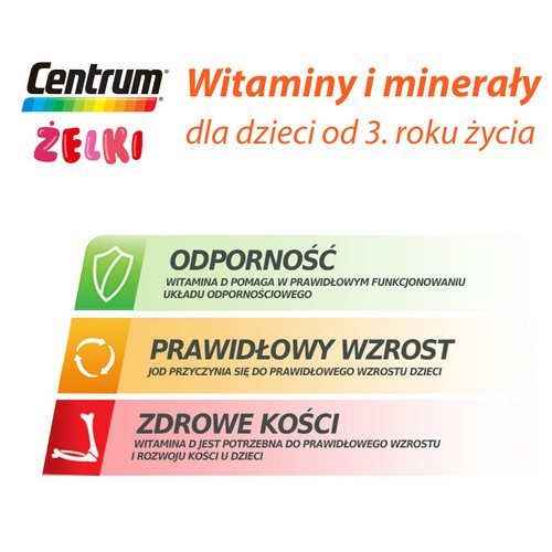 Miniaturka artykułu - #0 Centrum Żelki smak pomarańczowy, 30szt.