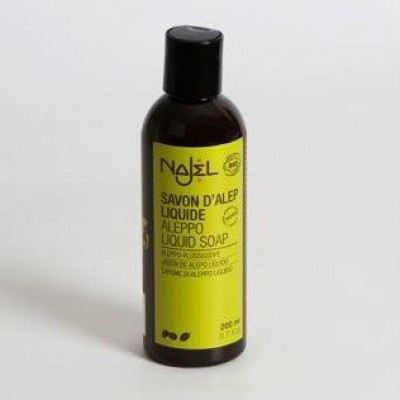 Miniaturka artykułu - #0 NAJEL Mydło z Aleppo w płynie - 200ml