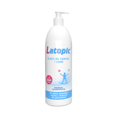 Miniaturka artykułu - #0 Latopic Krem do twarzy i ciała, 500 ml