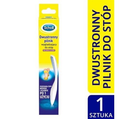 Miniaturka artykułu - #0 Scholl Dwustronny pilnik wygładzający do st&oacute;p, 1 szt.
