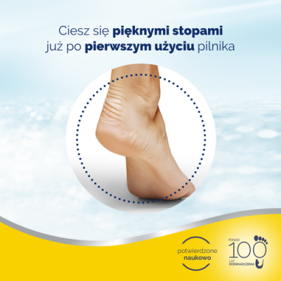 Zdjęcie produktu - 3 Scholl Dwustronny pilnik wygładzający do st&oacute;p, 1 szt.