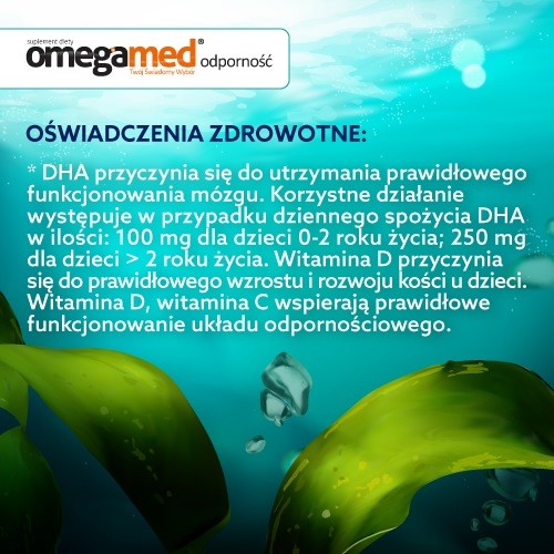 Zdjęcie produktu - 5 Omegamed Odporność 1+ Syrop, 140 ml