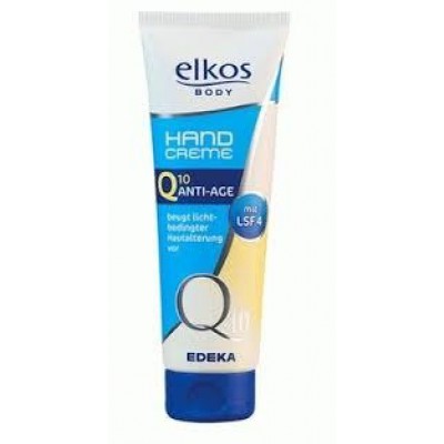Miniaturka artykułu - #0 ELKOS Q10 Anti-age krem do rąk - 125ml